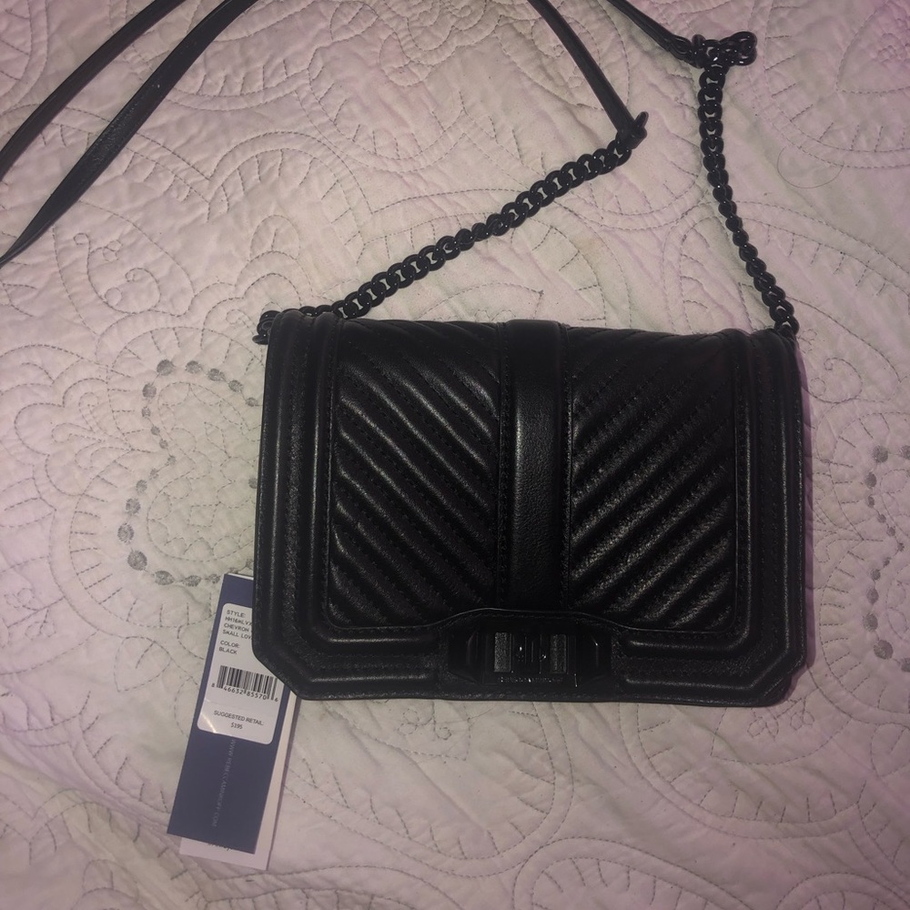 Rebecca Minkoff Small Love Leather Crossbody Bag